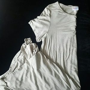 LLR Carly dress- Oatmeal/Creme